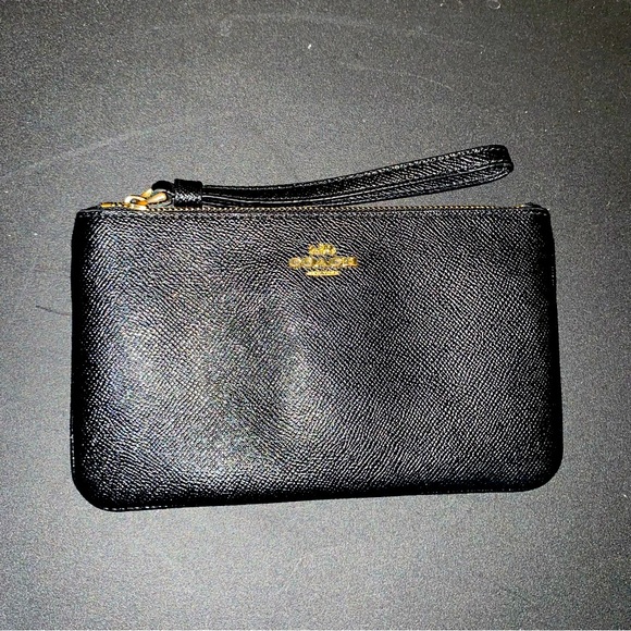 Coach Handbags - Coach New York Black Wristlet